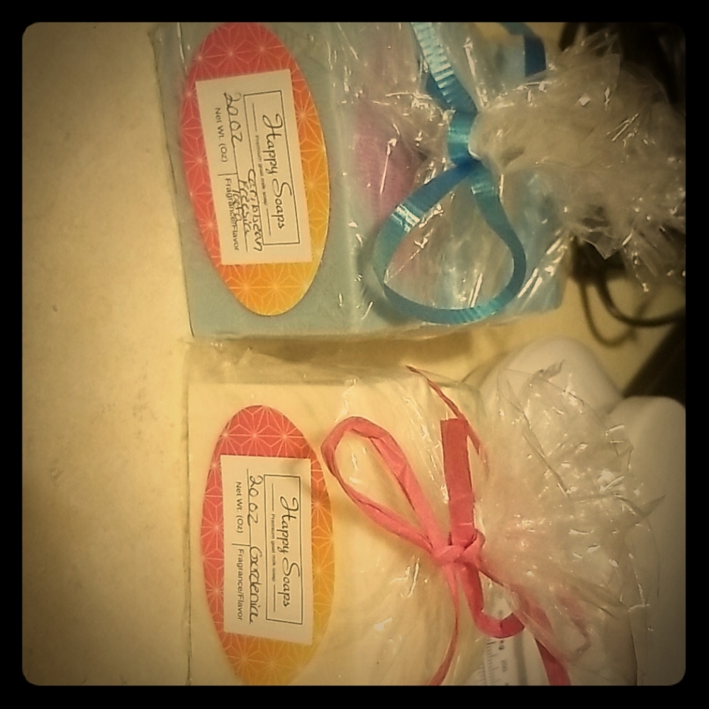 Handmade goats milk soap